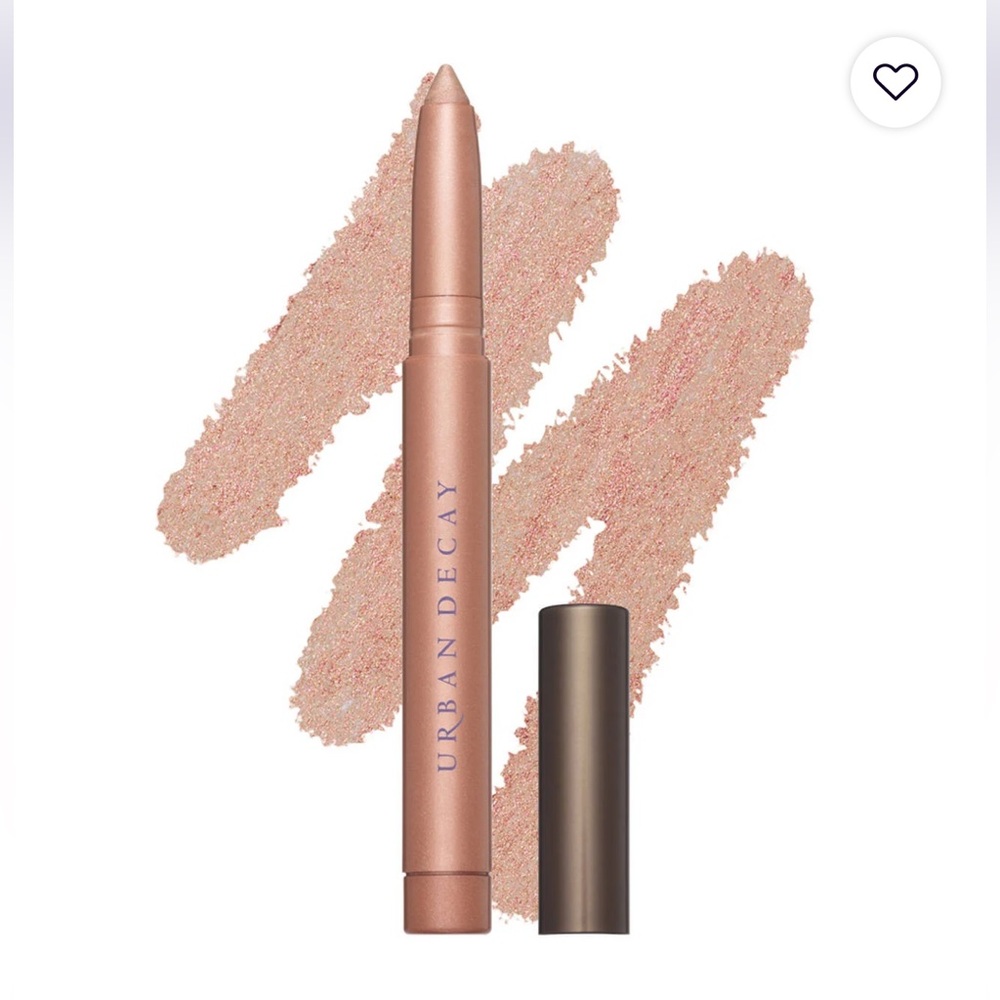 NEW Urban Decay 24/7 Eyeshadow Stick Pop Off Rose Metallic Peach Pink Shimmer